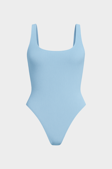 Belle One Piece // Blue Crinkle
